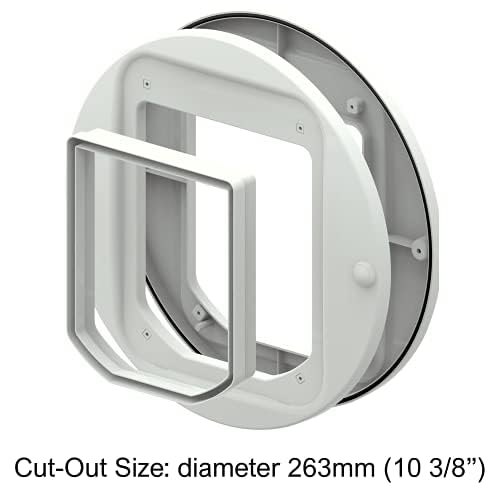Cat Mate Wall Adapter Kit 361W - For Glass & Walls | Compatible with 360, 359W, 358W Flaps 4