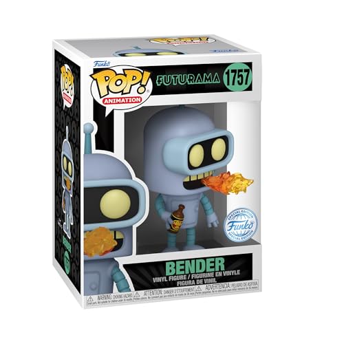Funko Pop! Television – Bender, im Dunkeln leuchtende Vinylfigur (81941)