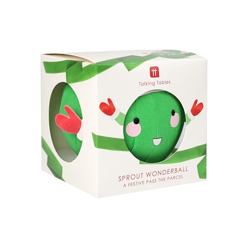 Talking Tables Sprout Wonderball Pass the Parcel Christmas Kids Game with 12 Jokes & Mini Surprises 5
