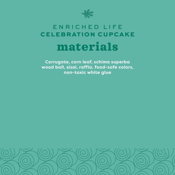 Oxbow Enriched Life Celebration Cupcake Chew Toy for Small Animals | Supports Dental Health & Mental Stimulation 7