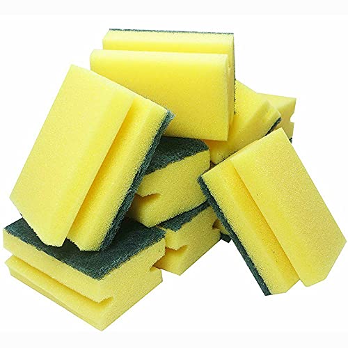 HomeSmith Heavy Duty Scrub Sponge - Dual-Sided Dishwashing & Cleaning | 10 Pack 3