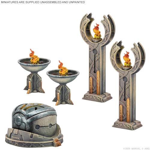 Atomic Mass Games Marvel: Crisis Protocol – Battle for Asgard Terrain Set-Erweiterung (FFGCP95) 4