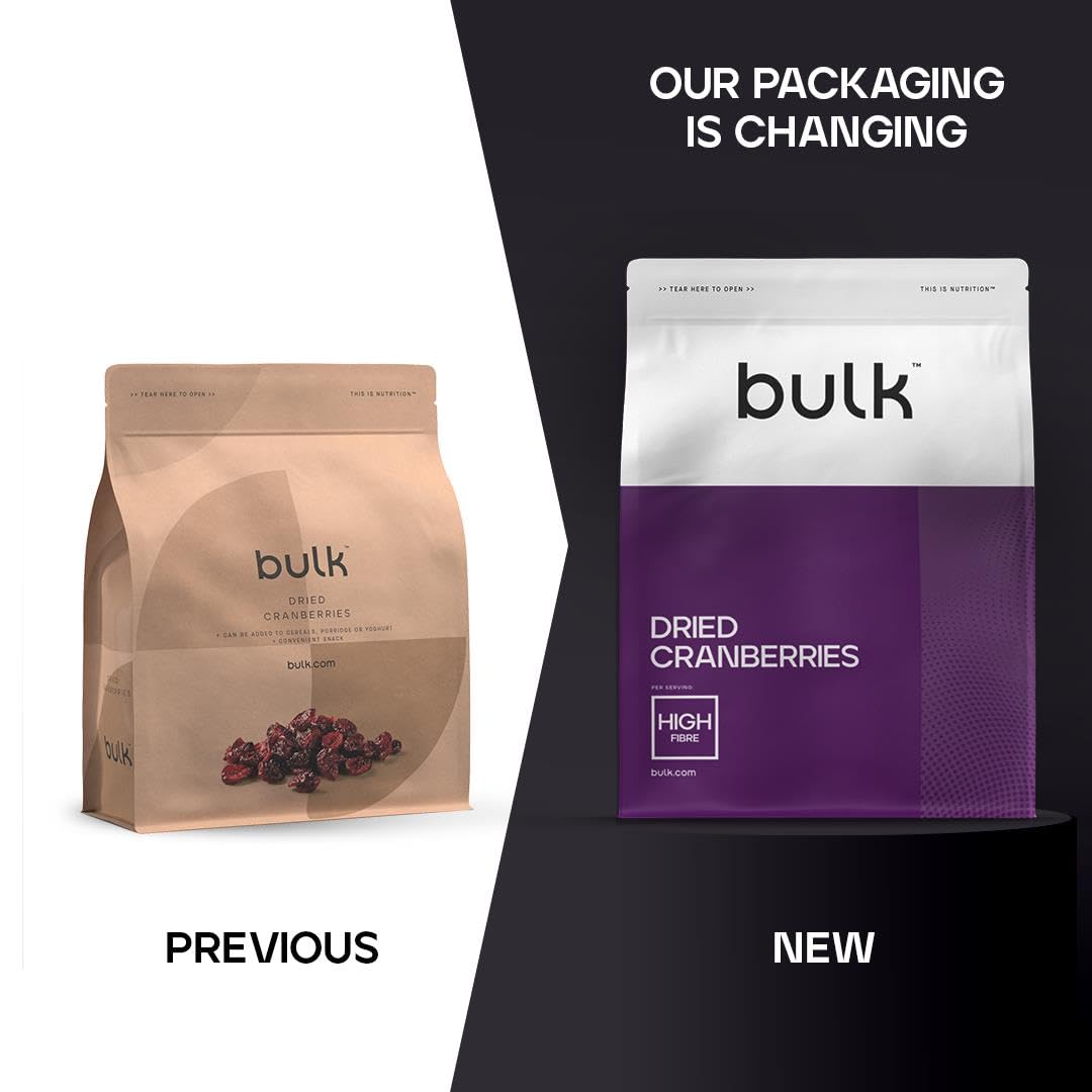 Bulk Dried Cranberries - Vegan & Gluten Free Snack | 500 g