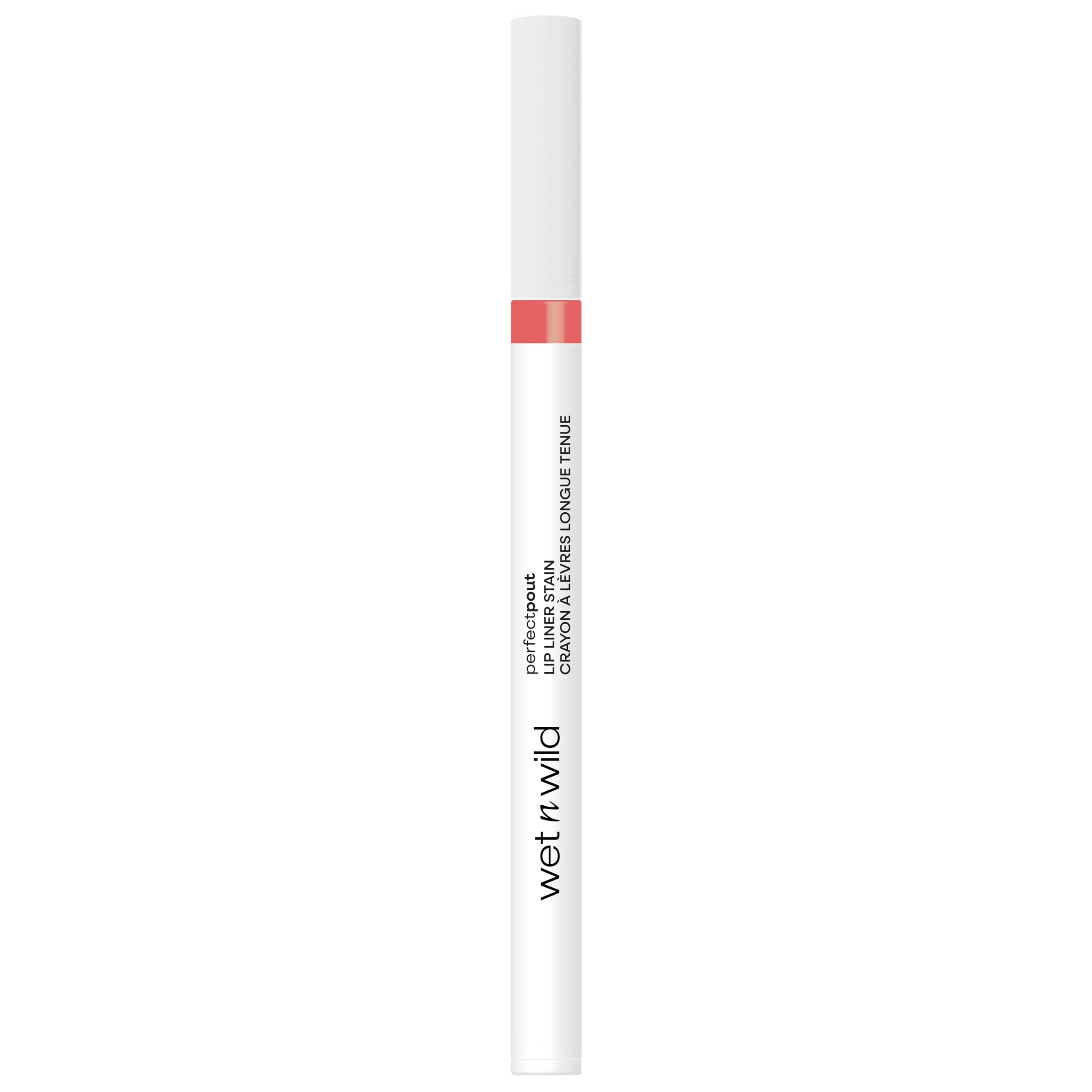 Wet n Wild Perfect Pout Lip Liner Stain - Transfer-Proof Tint | Pretty In Nude | 0.5 ml