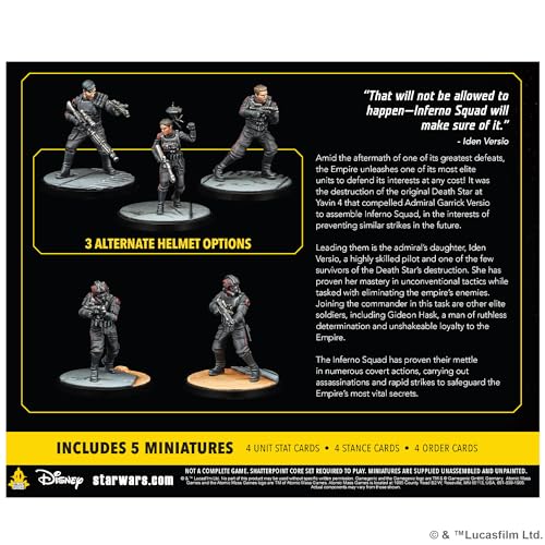 Atomic Mass Games Star Wars: Shatterpoint Heute stirbt die Rebellion Squad Pack 8