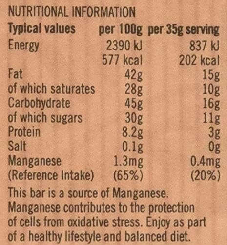 Ombar Coco Almond Veganer Schokoriegel - Bio Fair Trade Milchfrei 60g 4