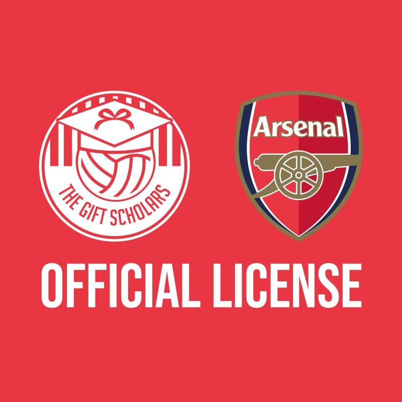 The Gift Scholars Arsenal FC Playing Cards - Officially Licensed Gooners Crest Deck | Unisex Adult