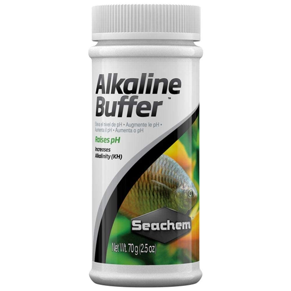 Seachem Alkaline Buffer - Raises pH and Alkalinity (KH) | 70g 1