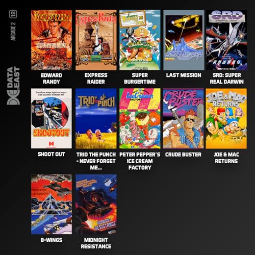 Evercade Data East Arcade 2 – Evercade-Kassette 9