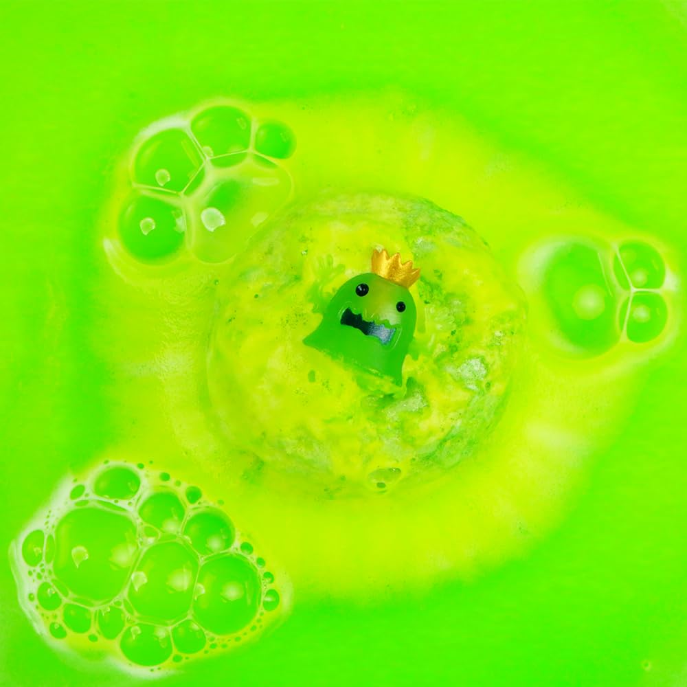 ZIMPLI 3 x 100g Alien Surprise Baff Bombz with Hidden Toy Figure 4