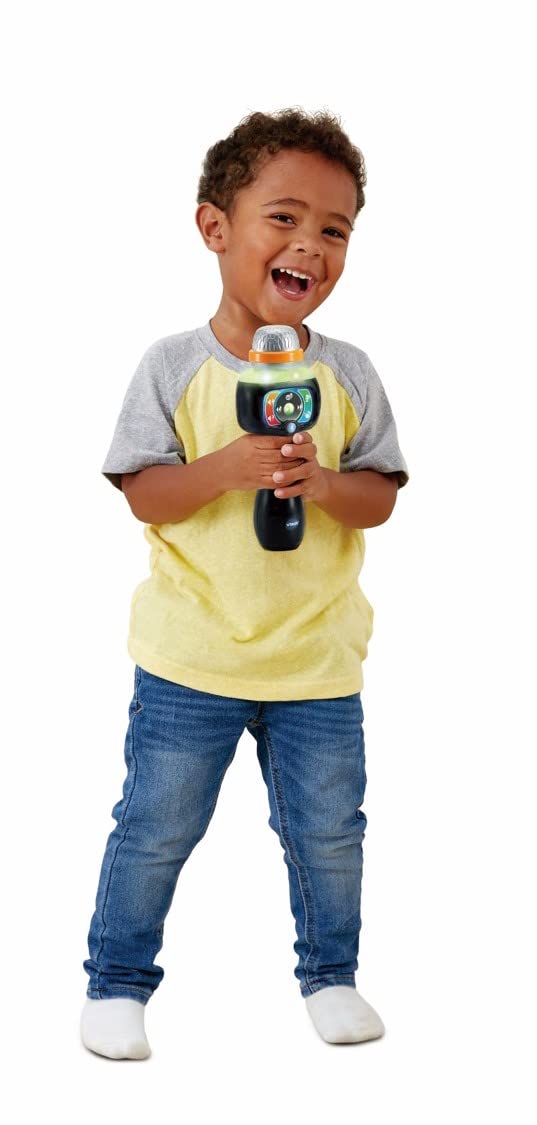 VTech Singing Sounds Microphone - Bluetooth Connectivity | 15 Songs | Voice Changer | Ages 2+ 6