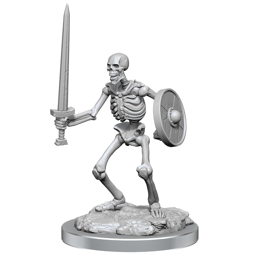 WizKids Deep Cuts: Skeletons (2 Units) Board Game | Wave 18 Edition | White