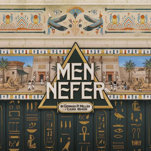 Ludonova Men Nefer Board Game | 1-4 Players | Standard Edition | English