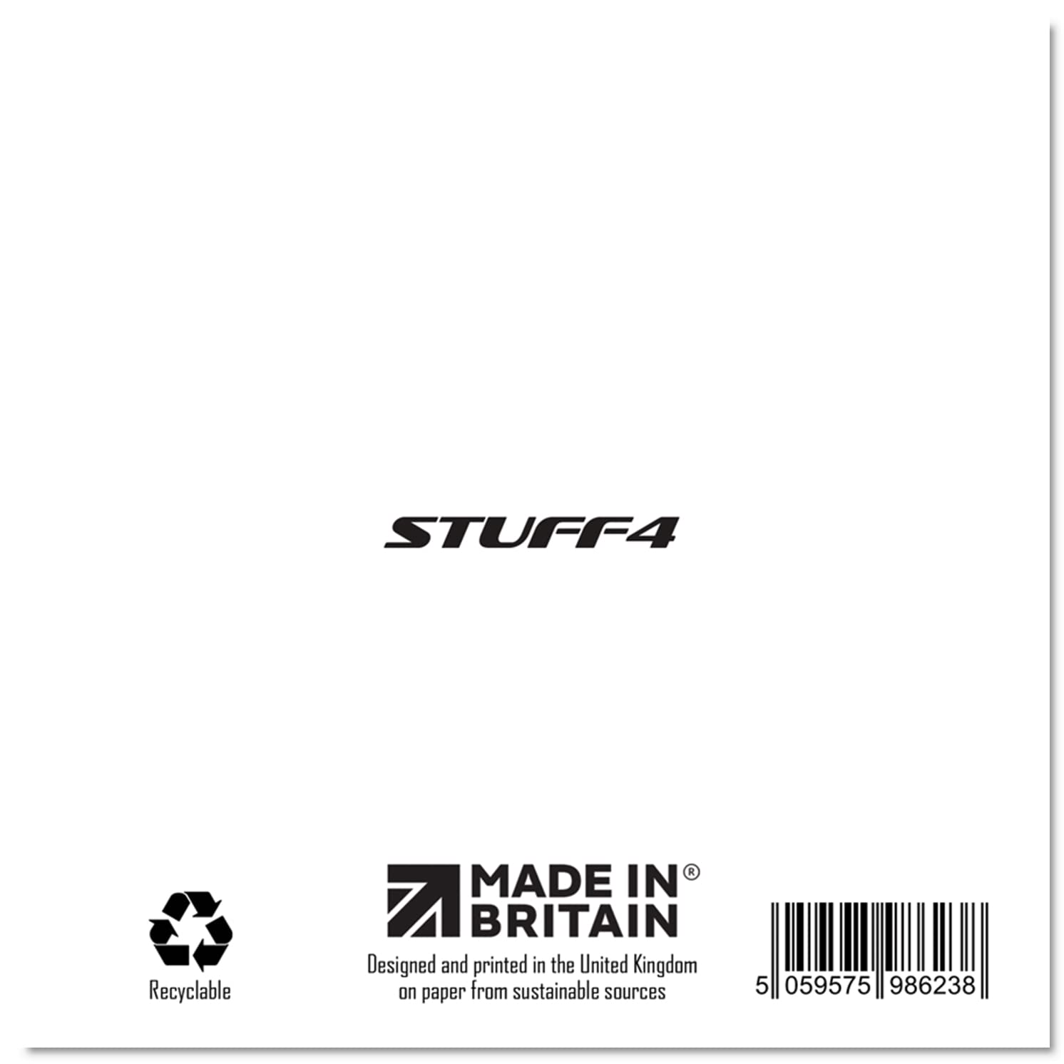 Stuff4 Funny 80th Birthday Card for Grandad - Your Seventies Have Expired | 145mm Square