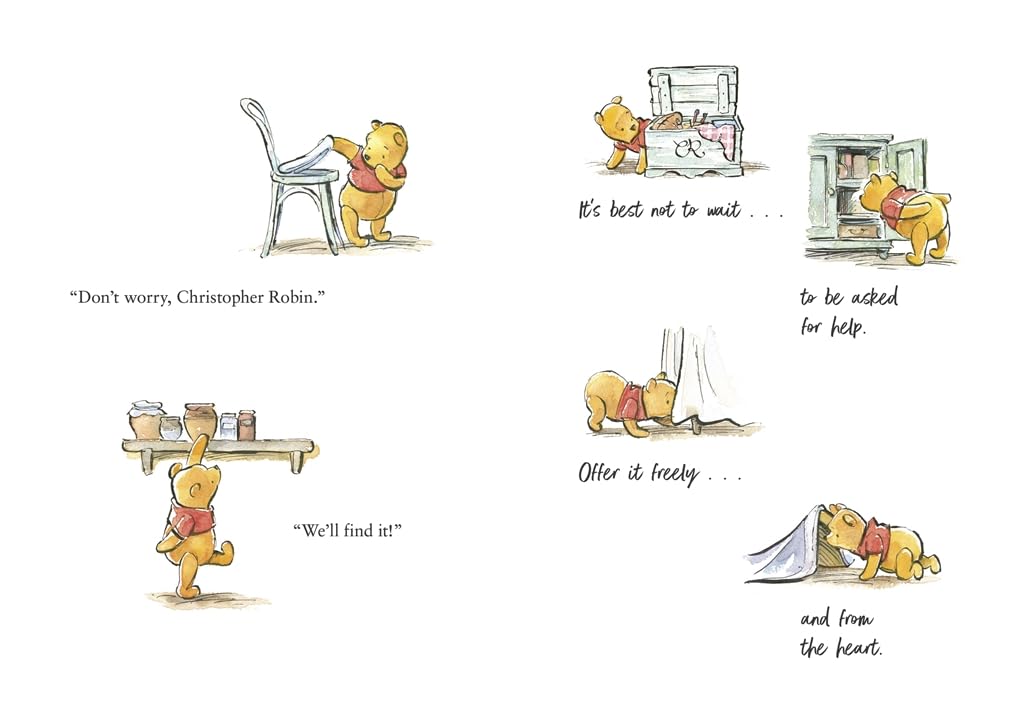 Studio Press Winnie the Pooh - The Little Things in Life: Simple Reflections Hardcover 3
