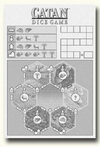 CATAN | Catan: Dice Game | Ages 7+ | 1-4 Players | Playtime 15 mins | By Catan Studio
