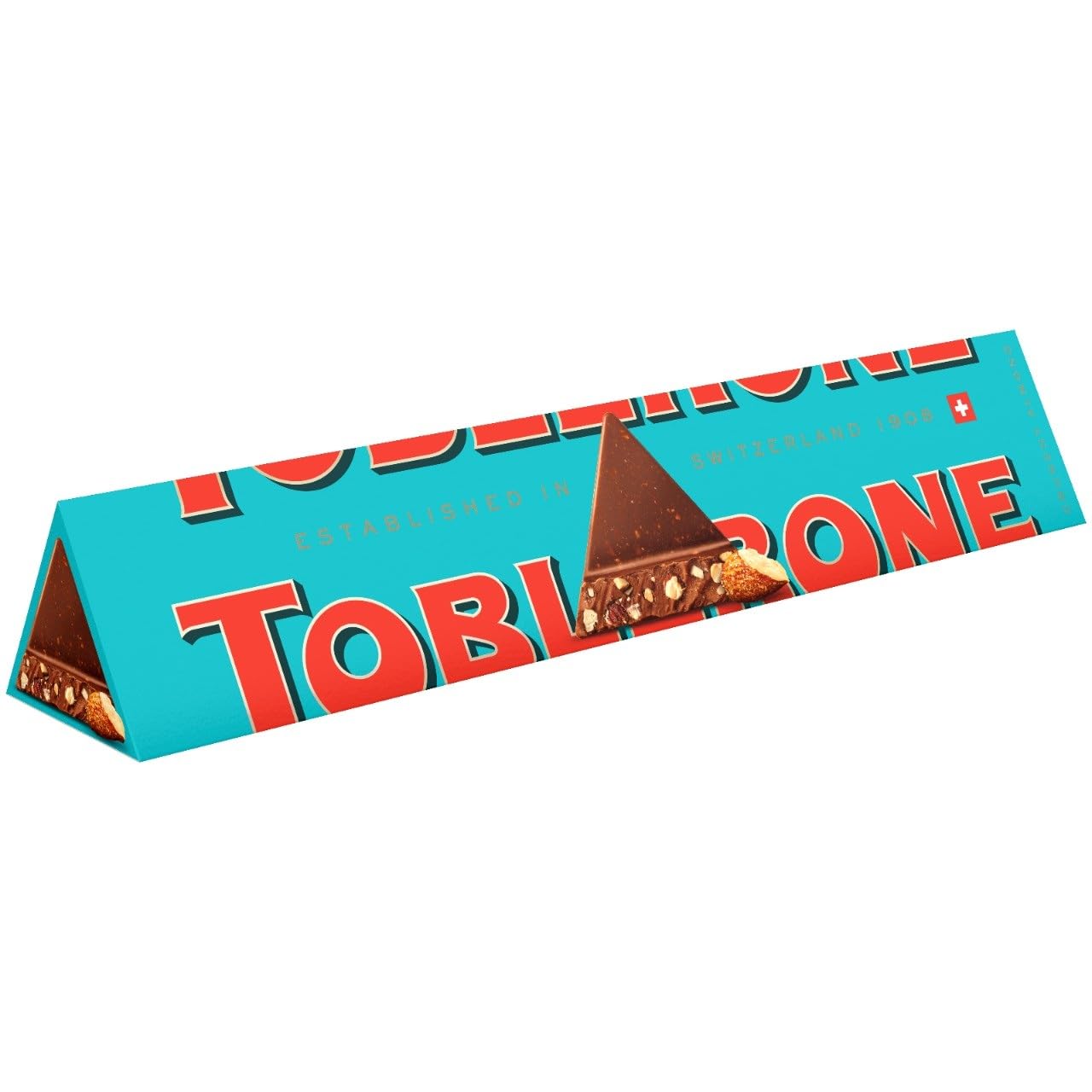 Toblerone Milk Chocolate with Honey & Almond Nougat Bar - 360g 1