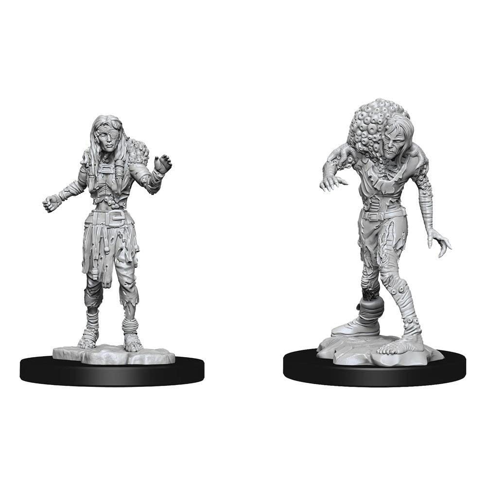WizKids D&D Nolzur's Marvelous Miniatures - Drowned Assassin & Drowned Asetic Dual Pack | Plastic