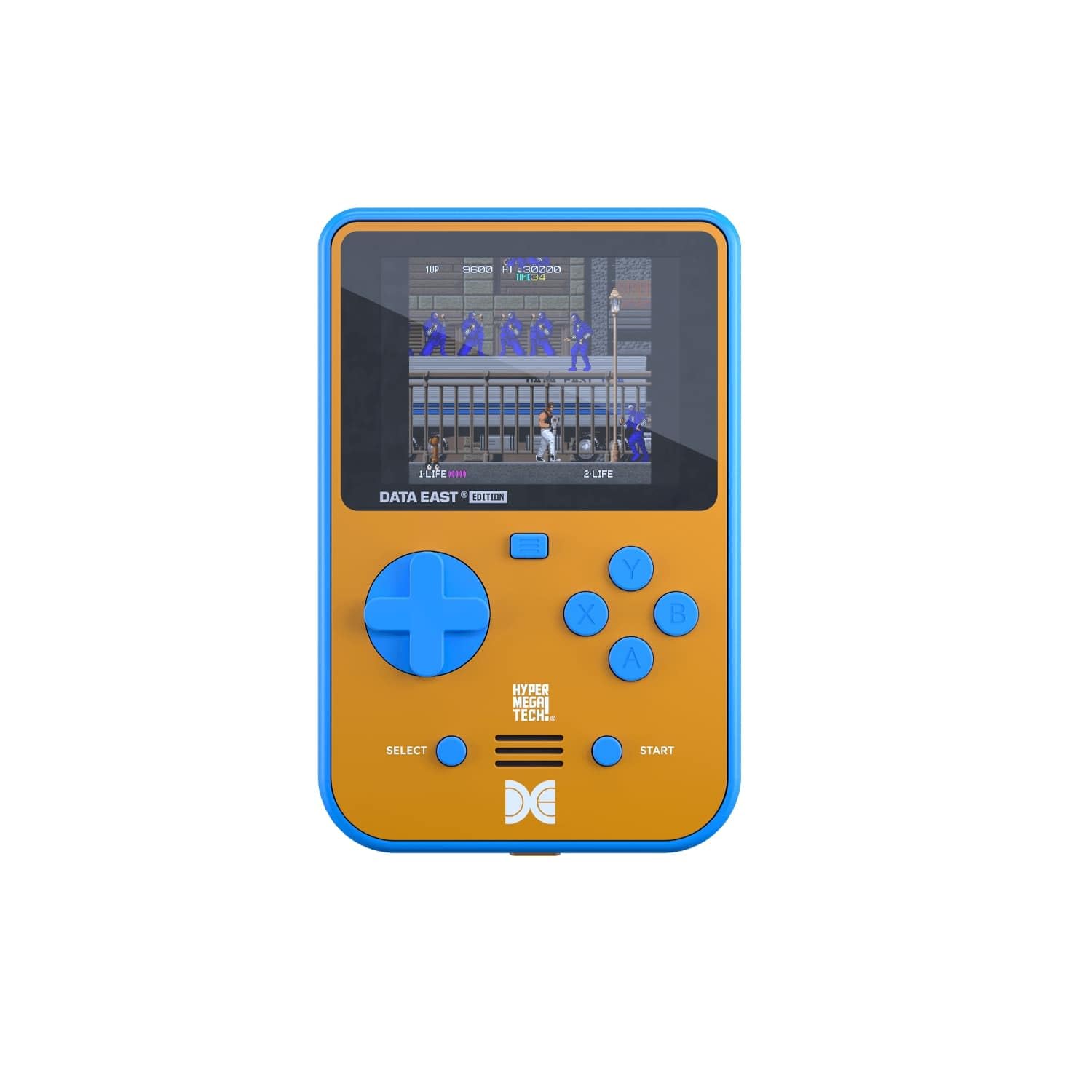 Evercade Data East Super Pocket - Handheld Console with 18 Pre-Loaded Games