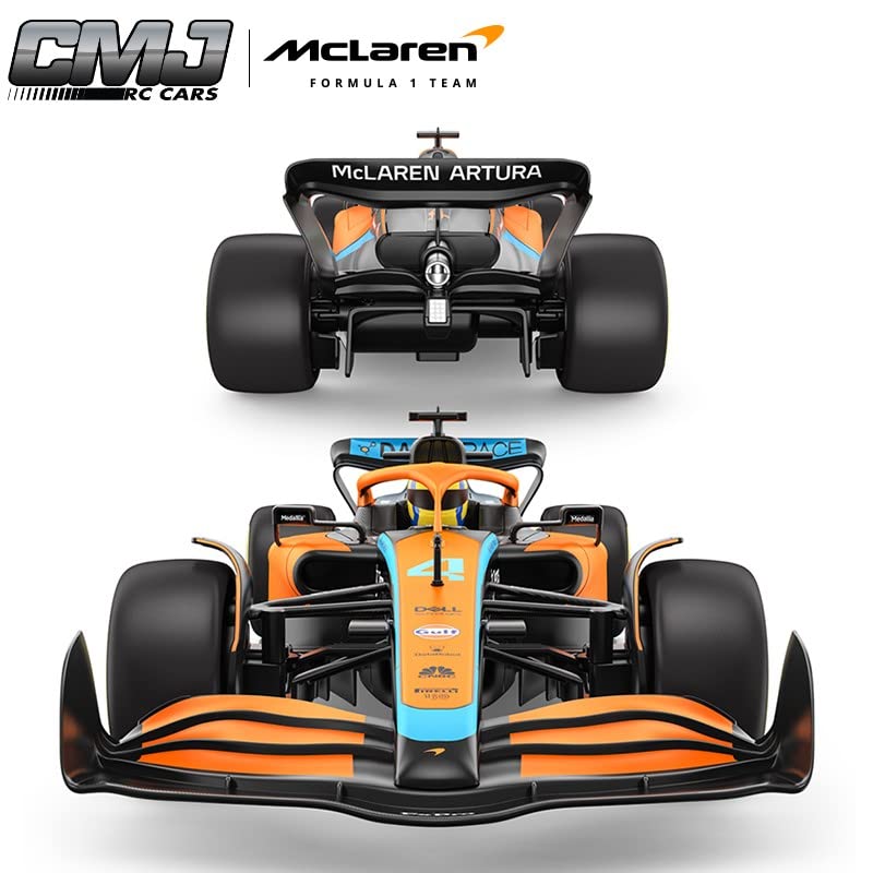 CMJ RC Cars McLaren F1 MCL36 RC Car - 1:18 Scale | 2.4Ghz Control | Up to 8.2km/h 4
