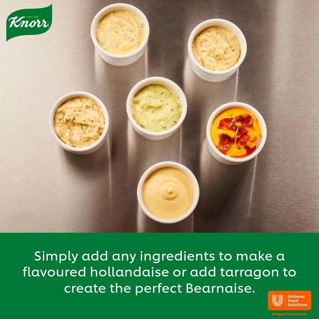 Knorr Professional Garde D'or Hollandaise Sauce - Ready-To-Use, Buttery Flavor | 1L 3