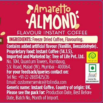 Beanies - Instantkaffee mit Amaretto-Mandelgeschmack (50 g) 9