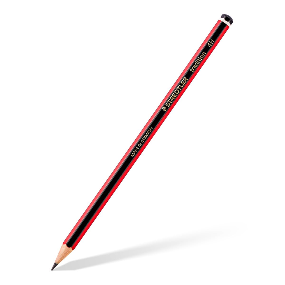STAEDTLER Tradition Graphite Pencil 110-4H - 4H Hardness, Hexagonal Grip, Box of 12