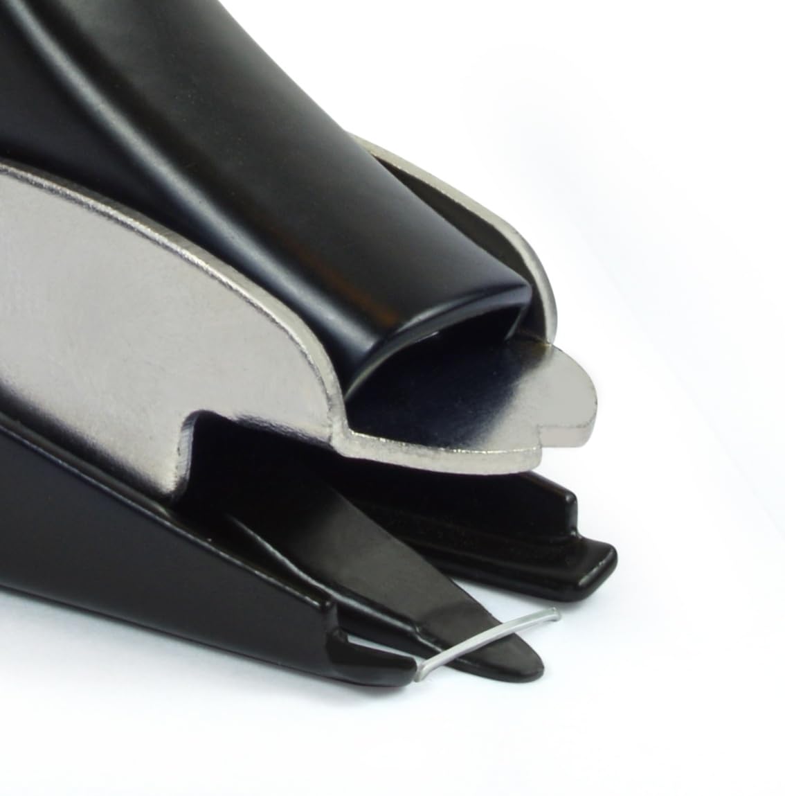 RAPESCO 1309 Heavy Duty & Carton Staple Remover - All Metal Construction | Spring-Loaded Lever | Black