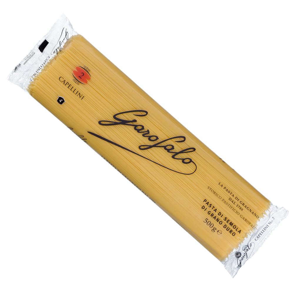 Garofalo Angel Hair Capellini Italian Dried Pasta - 100% Durum Wheat Semolina | 500g