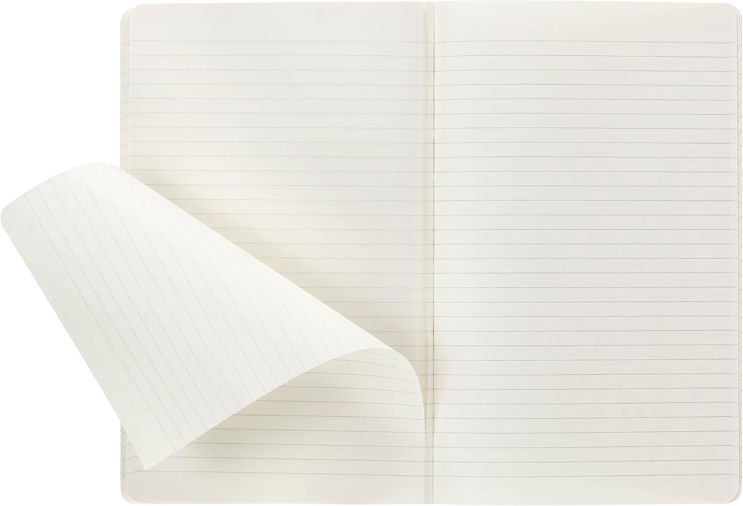 Moleskine Cahier Journal - Set of 3 Ruled Notebooks | Brisk Blue | Large Size 5