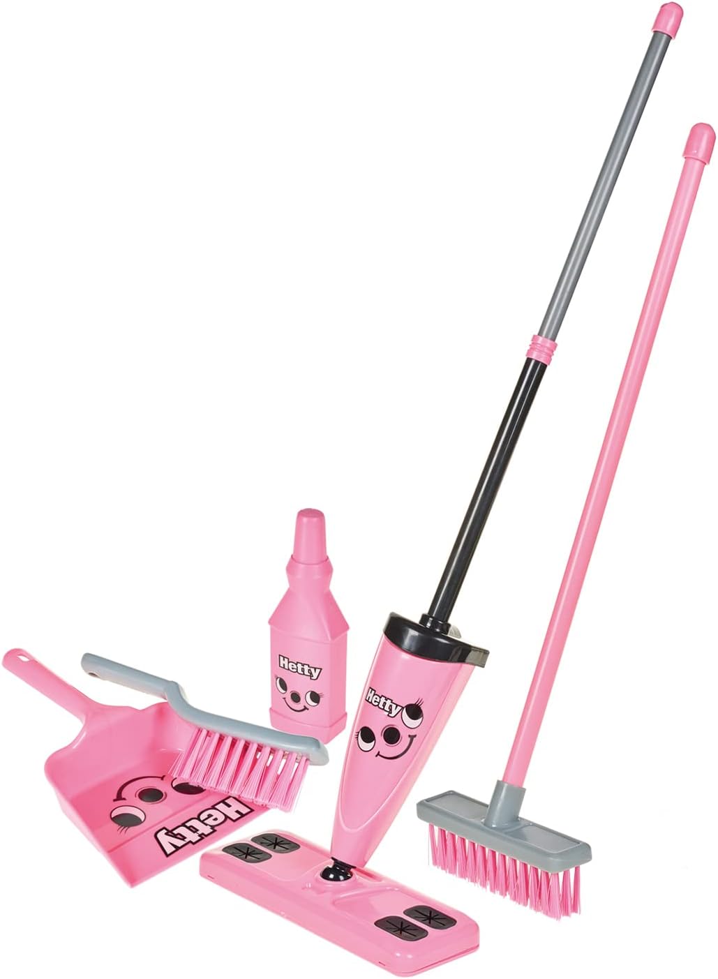 Casdon Hetty Cleaning Trolley - Hetty-Inspired Pretend Play Cleaning Set for Kids 3+