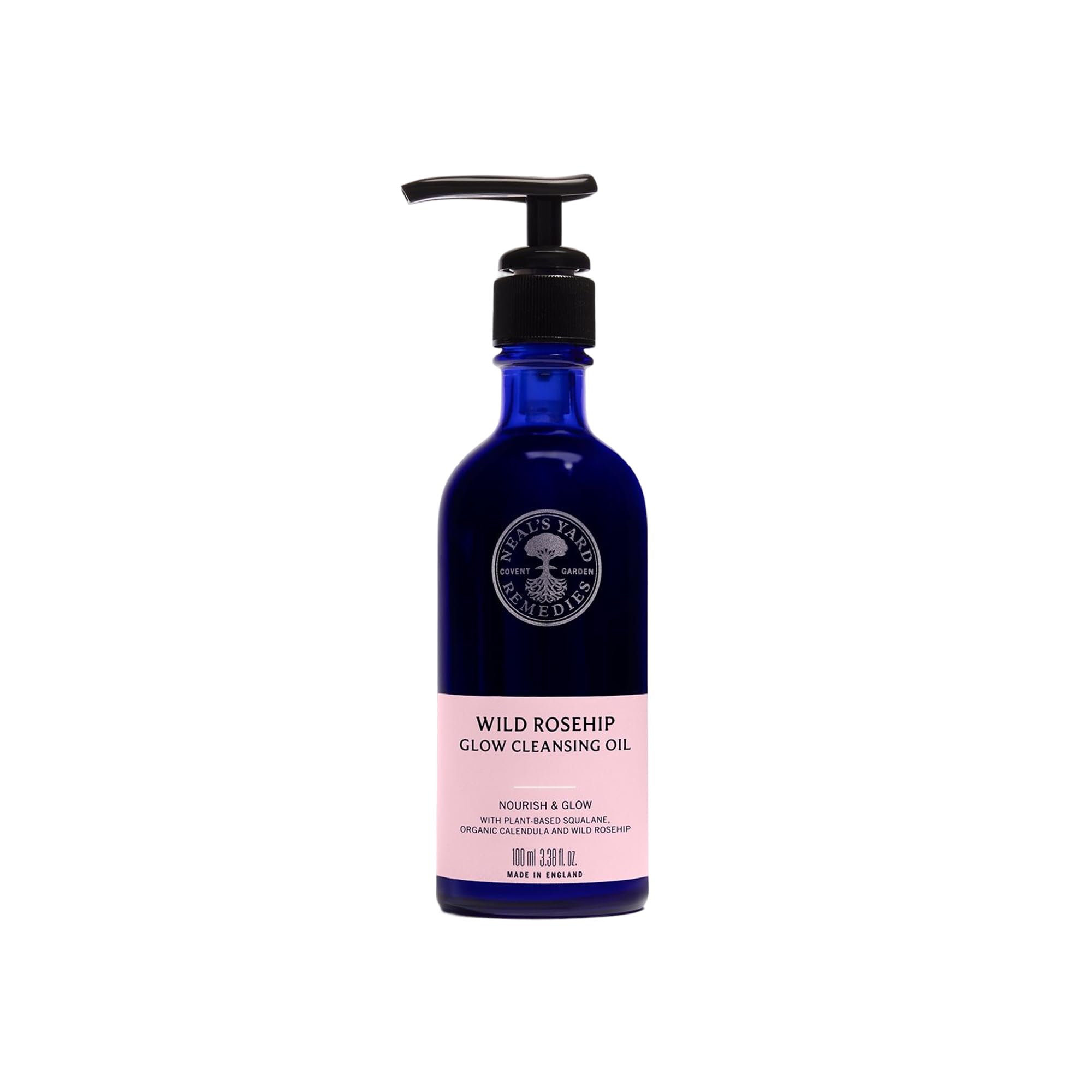 Neal's Yard Remedies Wild Rosehip Glow Cleansing Oil - Removes Makeup & SPF | 100 ml