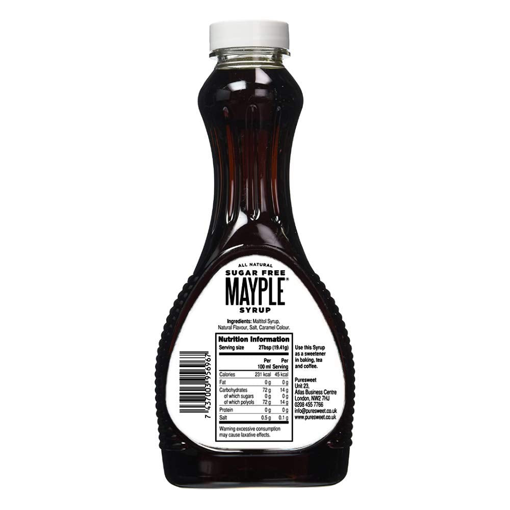 Puresweet Sugar Free Maple Syrup Alternative - 100% Natural Flavor | 355 ml Liquid 2