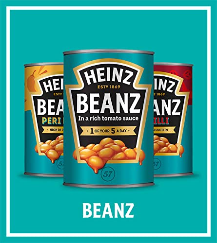 HEINZ Baked Beans - 600g Multipack (3x200g) | High Fibre | Vegan 4