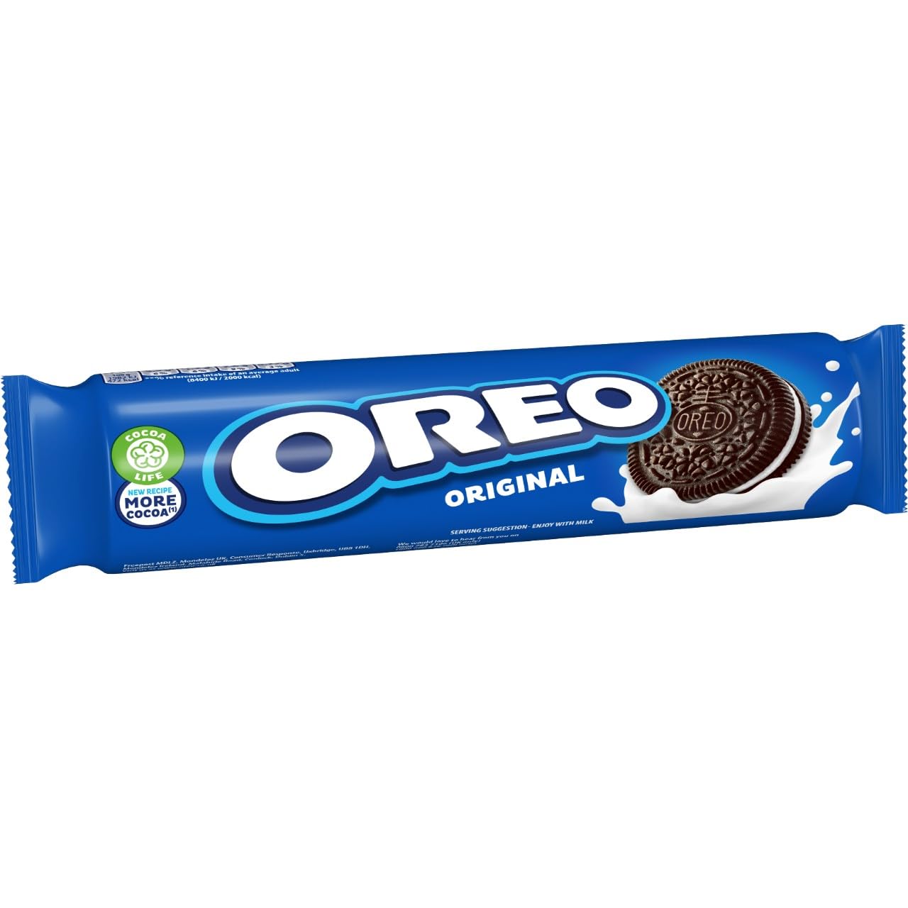 Oreo Original Minecraft Sandwich Biscuits - Vanilla Crème Filling | 154 g Pack 3