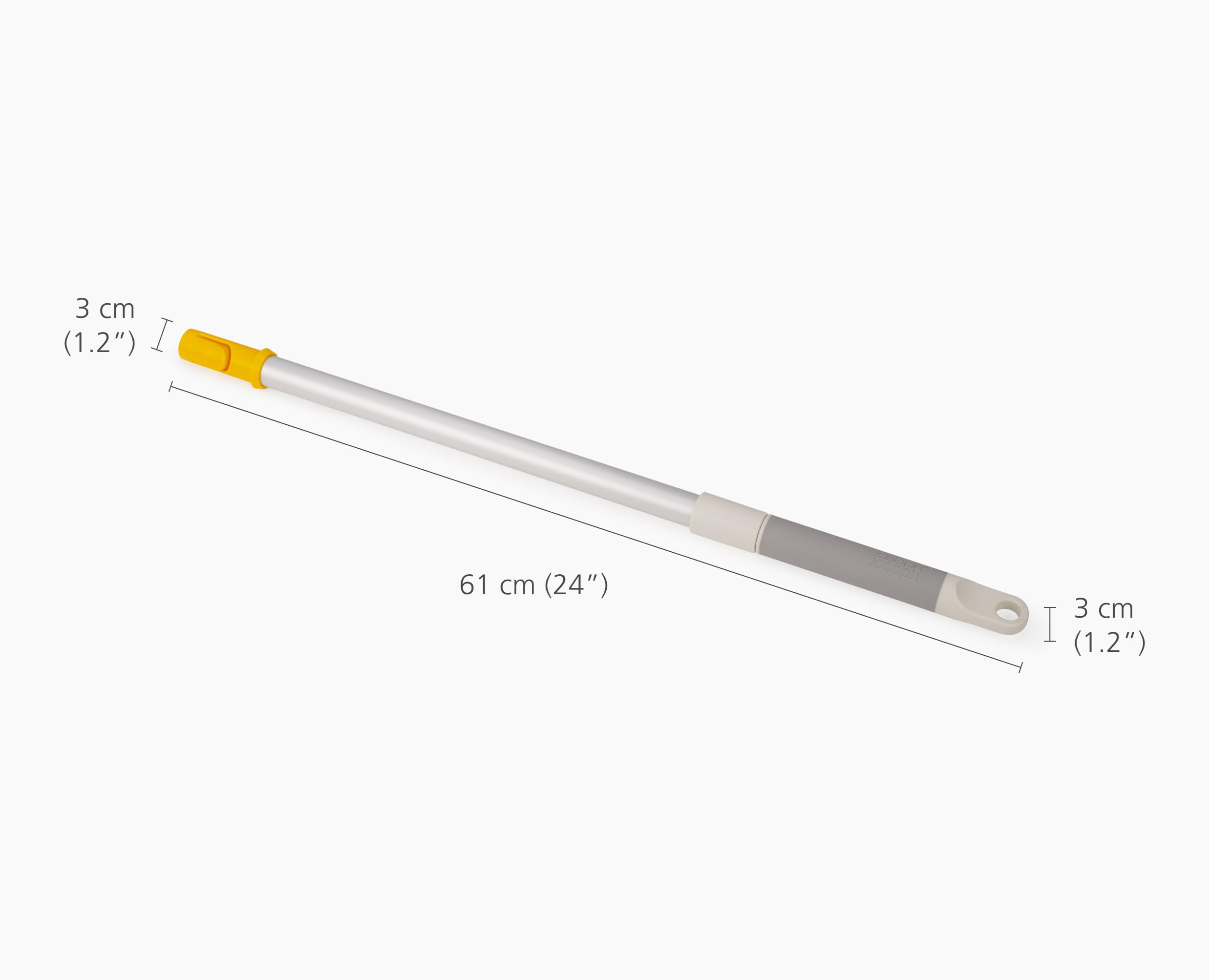 Joseph Joseph CleanTech Telescopic Extension Pole - Clip-In Design | Extends to 86 cm 5