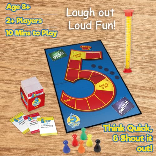PlayMonster 5-Sekunden-Regel Familienbrettspiel