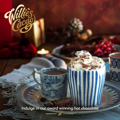 Willie's Cacao – Reichhaltige dunkle heiße Schokolade – 52 % Kakao – 250 g – Single Estate Trinkschokolade 6