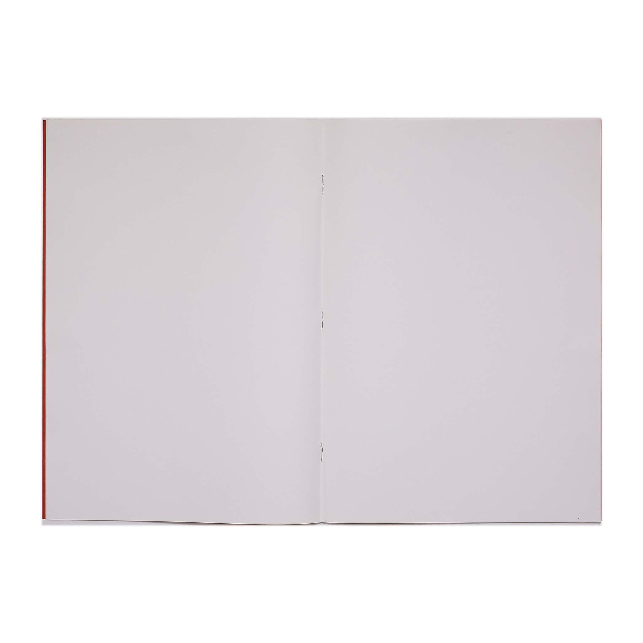 Rhino Composition Notebooks - A4 Blank Pages, 64 Pages, Red Cover | 10 Pack 5