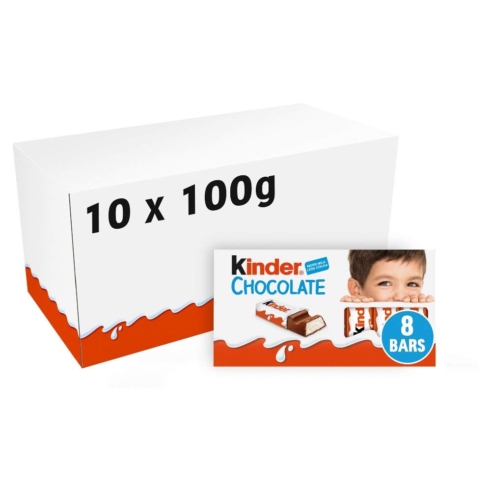Kinder Schokoriegel - Feine Milchschokolade Großpackung Geschenkbox