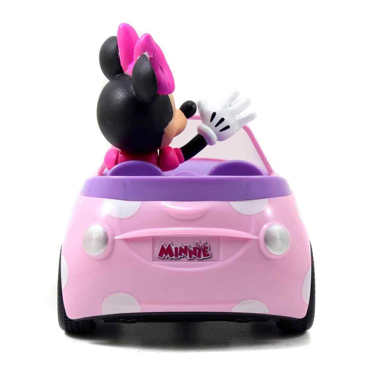 Simba Minnie Mouse Ferngesteuerter Roadster – Rosa Fahrzeug im Maßstab 1:24 für Kinder 8