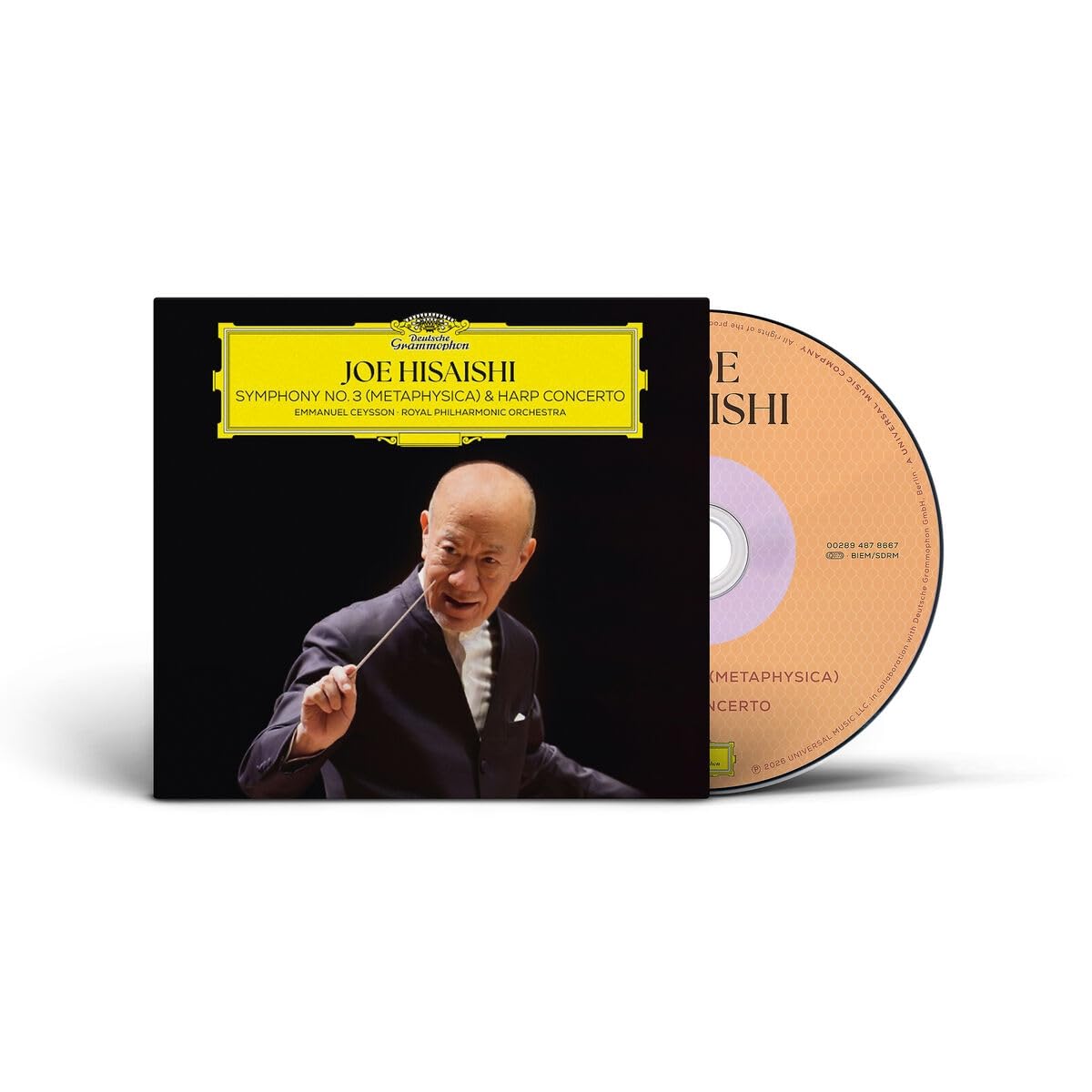 Joe Hisaishi - Symphony No.3 (Metaphysica) & Harp Concerto [CD] 1