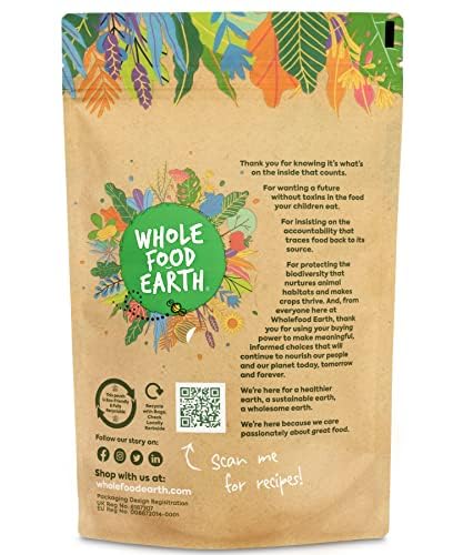 Wholefood Earth TVP Dark Textured Soya Protein Mince - GMO Free | 500g 3