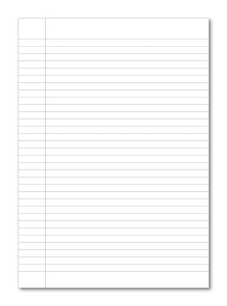 Hamelin A4 Exercise Book - 8mm Ruled & Margin, 48 Pages, Red Cover | Pack of 10 4
