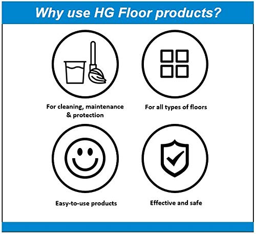 HG Laminate Cleaner Shine Restorer - Concentrated Glossy Mopping Cleaner for All Laminate Floors | 1 Litre