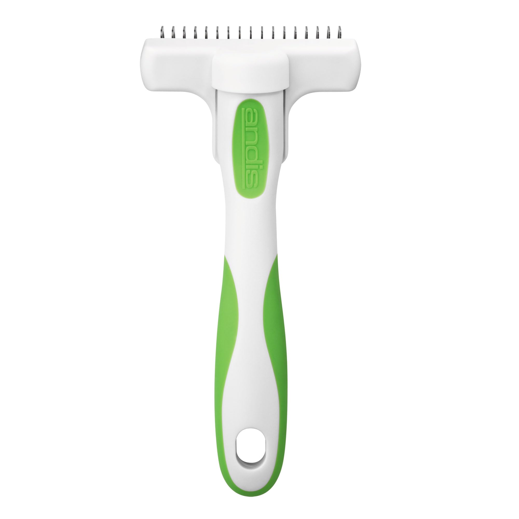 Andis Deshedding Tool - Stainless Steel Teeth | Reduces Shedding Up To 90% | Model 725486