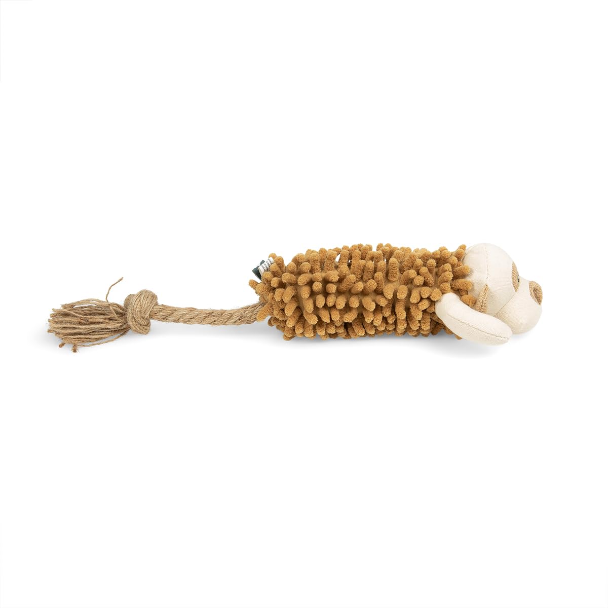 Petface Shaggy Monkey Plush Dog Toy - Large, Yellow | Interactive Play Toy 5