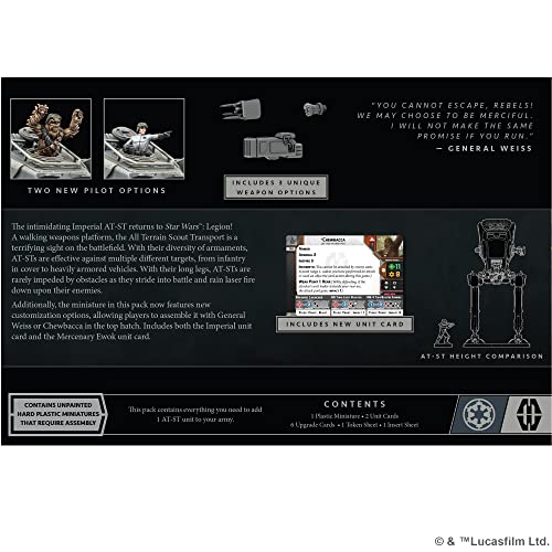 Atomic Mass Games Star Wars: Legion AT-ST Walker Expansion (FFGSWL138)