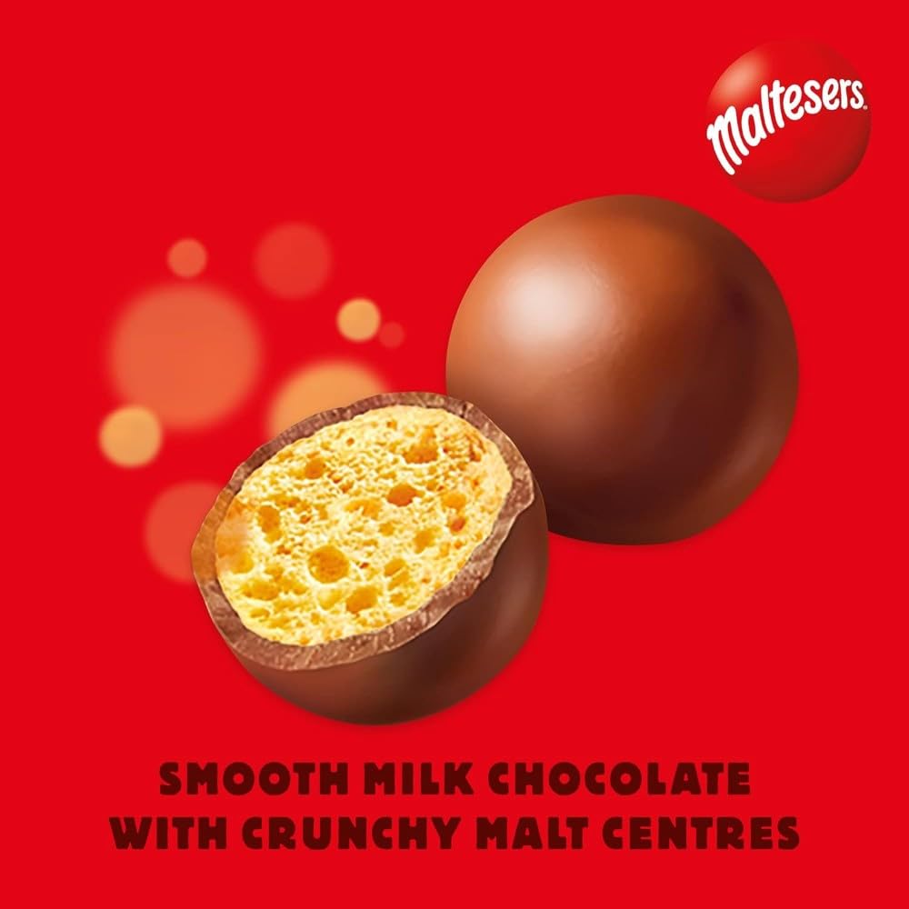 Mars - Maltesers Chocolate Box Milk Chocolate Gift 310g 8