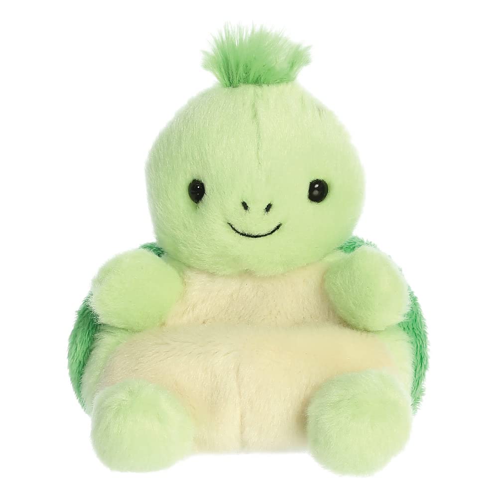 AURORA Palm Pals Tiny Turtle Stuffed Toy - 5In Green Soft Toy | Eco-Friendly 1